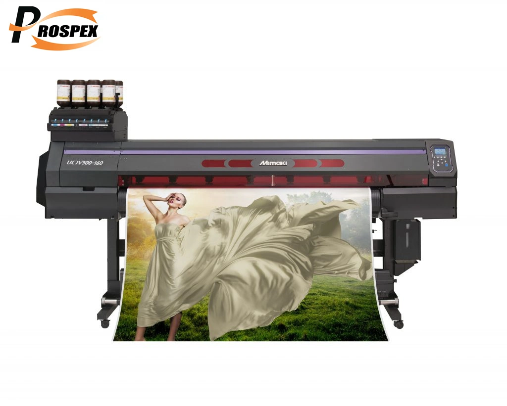 Mimaki UV Large Format Printer Ucjv300-160 UV Printer and Cutter with White Varnish