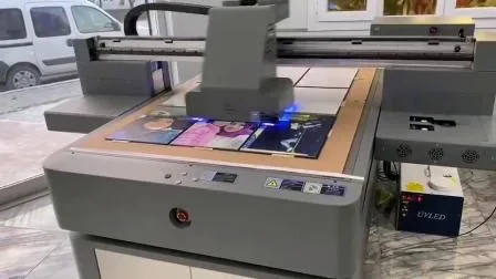 A0 Size Large Format Digital LED Flatbed UV Printer with Varnish