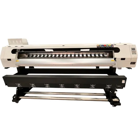 Factory 1.6m Eco Solvent XP600 Prinhead Inkjet Printer Cmyk for Photo Paper Vinyl Poster Displays Printing