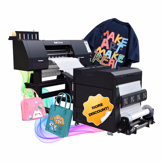 Garment Printing 60cm Dtf Printer Shake Powder Machine XP600/I3200 Printhead