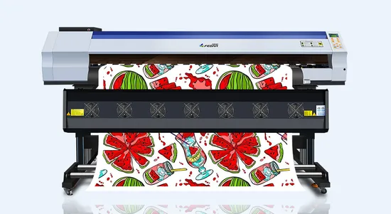 Factory Direct Sale 1.9m Sublimation Transfer Printer Direct Textile Printer to The Fabric Printing Price Fabric Sublimation Printing Machine 