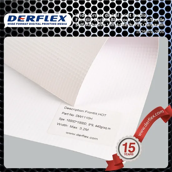 High Polymeric Frontlit Banner Material for Digital Printing 