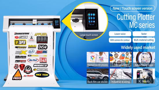 New Mycut 5.5inch Touch Screen Camera Scan Vinyl Cutting Plotter