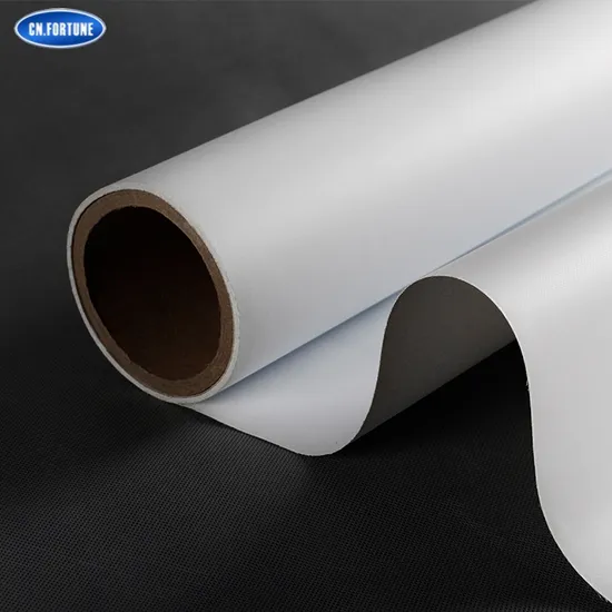 Outdoor Printing Media PVC Advertising Material Lona Frontlit Flex Banner Rolls Panaflex Tarpaulin Advertising Canvas Materials 