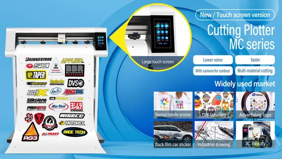 New Mycut 5.5inch Touch Screen Camera Scan Vinyl Cutting Plotter 