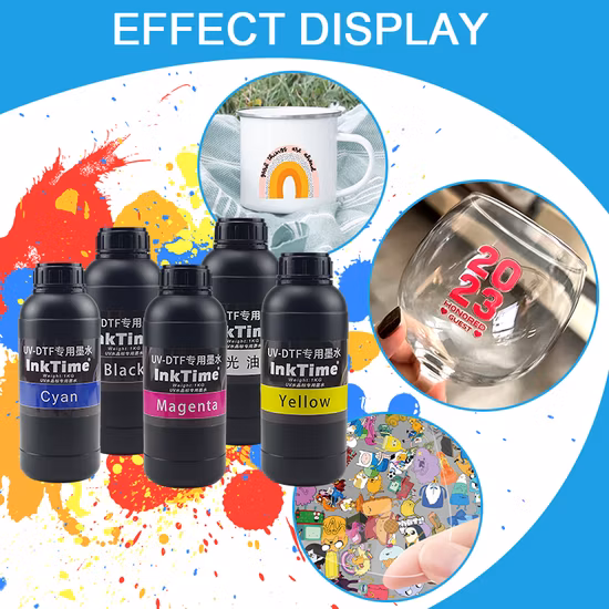 Source Manufacturers L000ml Flatbed UV Pigment Ink UV Printer Ink