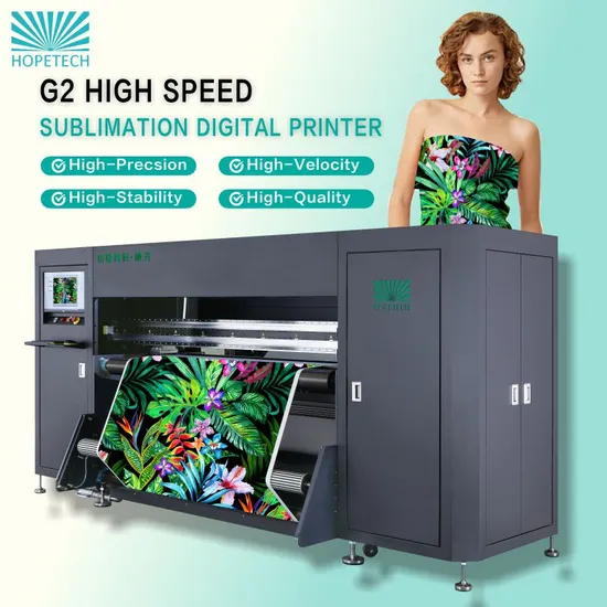 Transfer Paper/ Wood Grain Paper/Film/Wallpaper 2400kg Dye Sublimation Printer for G2 Large Format Inkjet Head Digital Sublimation Eco Solvent 