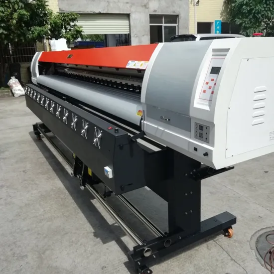 Tecjet Digital Inkjet Eco Solvent Printer Flex Banner Printing Machine 